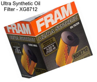 Ultra Synthetic Oil Filter - XG8712