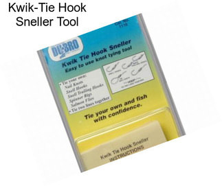 Kwik-Tie Hook Sneller Tool