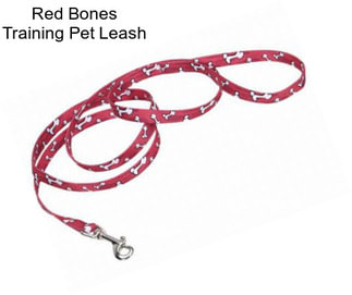 Red Bones Training Pet Leash