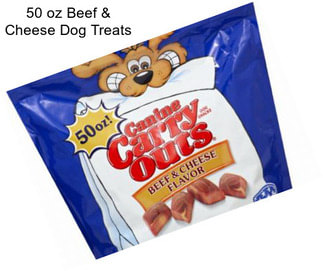 50 oz Beef & Cheese Dog Treats