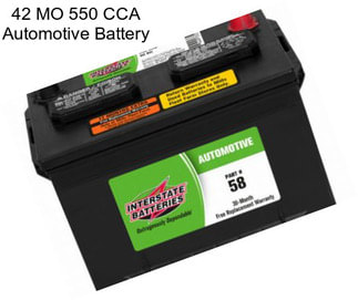 42 MO 550 CCA Automotive Battery