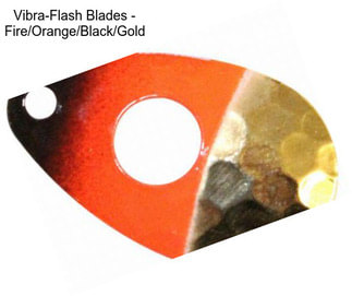 Vibra-Flash Blades - Fire/Orange/Black/Gold