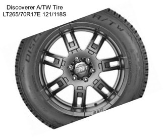 Discoverer A/TW Tire LT265/70R17E 121/118S