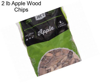 2 lb Apple Wood Chips
