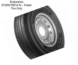 Endurance ST205/75R14 N - Trailer Tire Only