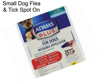 Small Dog Flea & Tick Spot On