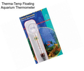 Therma-Temp Floating Aquarium Thermometer