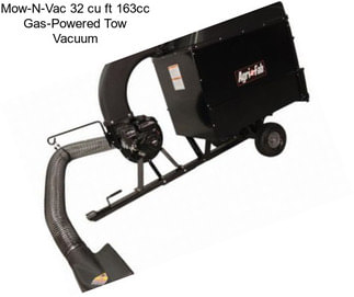 Mow-N-Vac 32 cu ft 163cc Gas-Powered Tow Vacuum