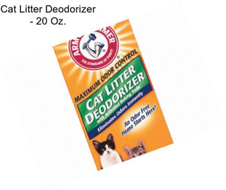 Cat Litter Deodorizer - 20 Oz.