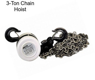 3-Ton Chain Hoist