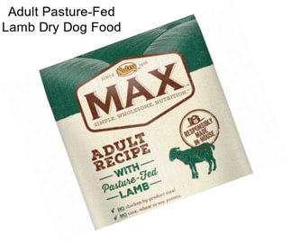 Adult Pasture-Fed Lamb Dry Dog Food