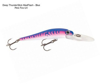 Deep ThunderStick MadFlash - Blue Pink Fire UV