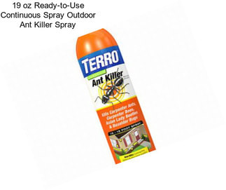 19 oz Ready-to-Use Continuous Spray Outdoor Ant Killer Spray