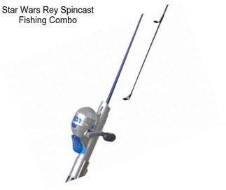 Star Wars Rey Spincast Fishing Combo