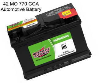 42 MO 770 CCA Automotive Battery