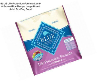 BLUE Life Protection Formula Lamb & Brown Rice Recipe Large-Breed Adult Dry Dog Food
