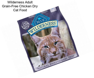 Wilderness Adult Grain-Free Chicken Dry Cat Food