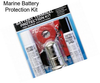 Marine Battery Protection Kit