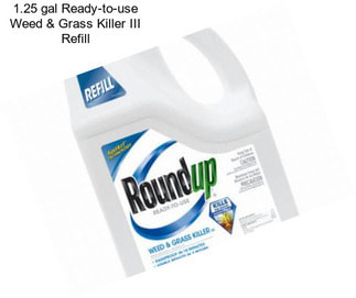 1.25 gal Ready-to-use Weed & Grass Killer III Refill