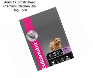 Adult 1+ Small Breed Premium Chicken Dry Dog Food