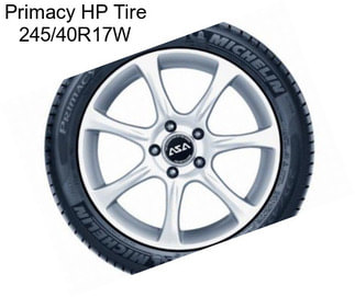 Primacy HP Tire 245/40R17W