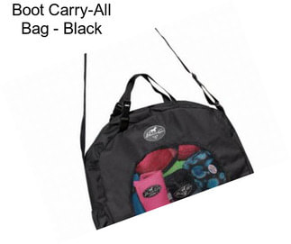 Boot Carry-All Bag - Black