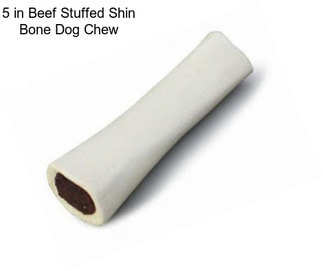 5 in Beef Stuffed Shin Bone Dog Chew