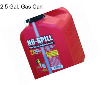 2.5 Gal. Gas Can