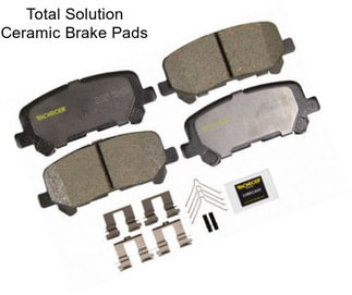 Total Solution Ceramic Brake Pads