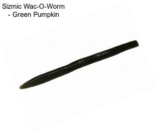 Sizmic Wac-O-Worm - Green Pumpkin