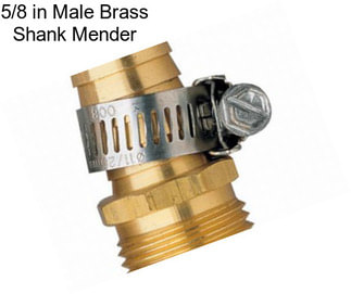 5/8 in Male Brass Shank Mender