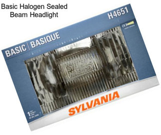 Basic Halogen Sealed Beam Headlight