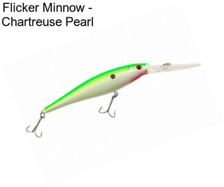 Flicker Minnow - Chartreuse Pearl