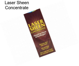 Laser Sheen Concentrate