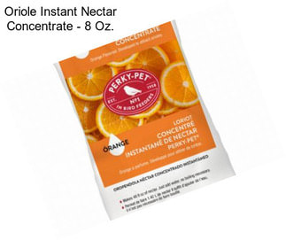 Oriole Instant Nectar Concentrate - 8 Oz.