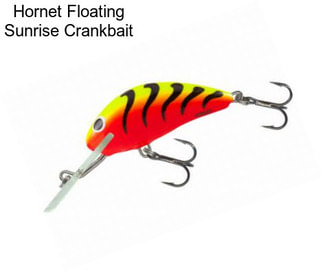 Hornet Floating Sunrise Crankbait