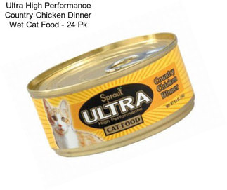 Ultra High Performance Country Chicken Dinner Wet Cat Food - 24 Pk