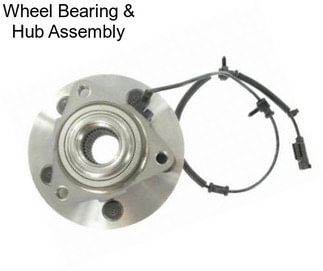 Wheel Bearing & Hub Assembly