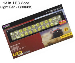 13 In. LED Spot Light Bar - C3068K