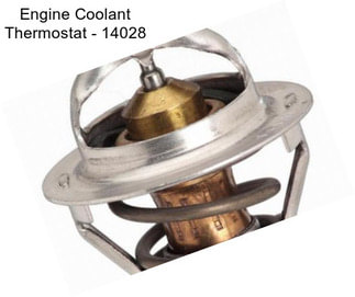 Engine Coolant Thermostat - 14028