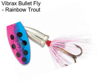 Vibrax Bullet Fly - Rainbow Trout