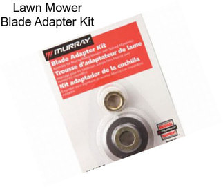 Lawn Mower Blade Adapter Kit