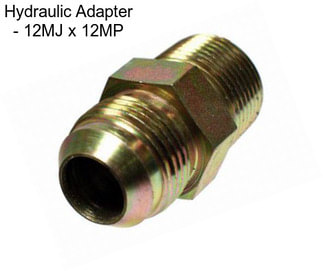 Hydraulic Adapter - 12MJ x 12MP