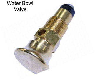 Water Bowl Valve