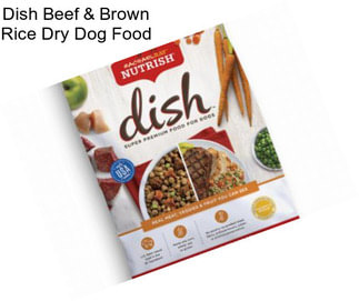 Dish Beef & Brown Rice Dry Dog Food