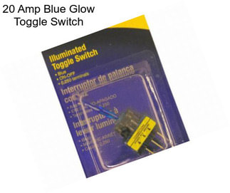 20 Amp Blue Glow Toggle Switch