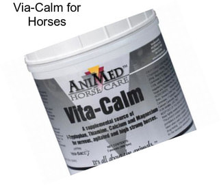Via-Calm for Horses