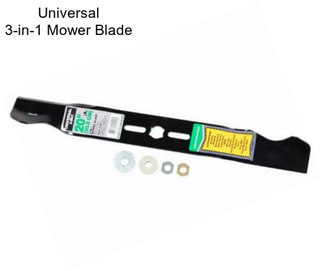 Universal 3-in-1 Mower Blade