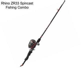 Rhino ZR33 Spincast Fishing Combo