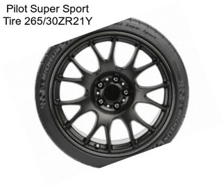 Pilot Super Sport Tire 265/30ZR21Y